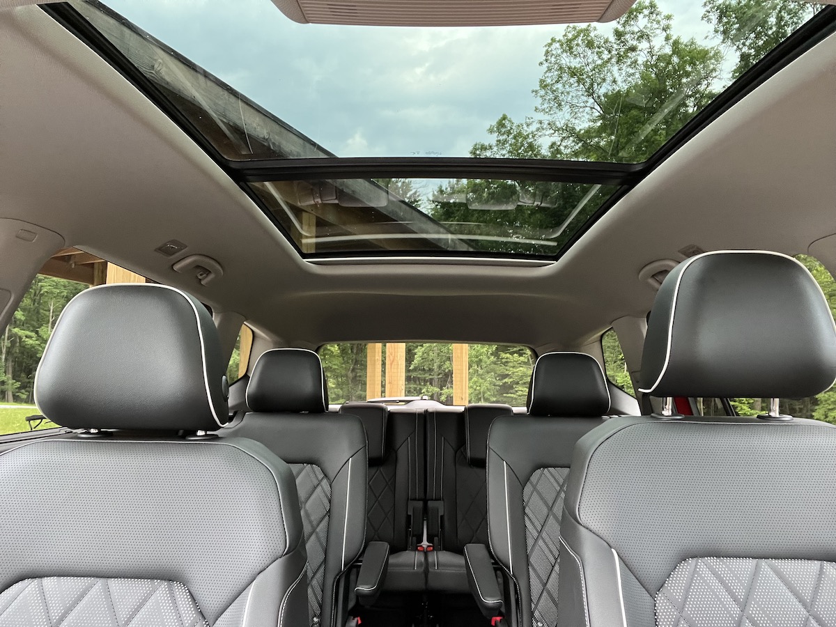 The Interior Of The 2024 Vw Atlas