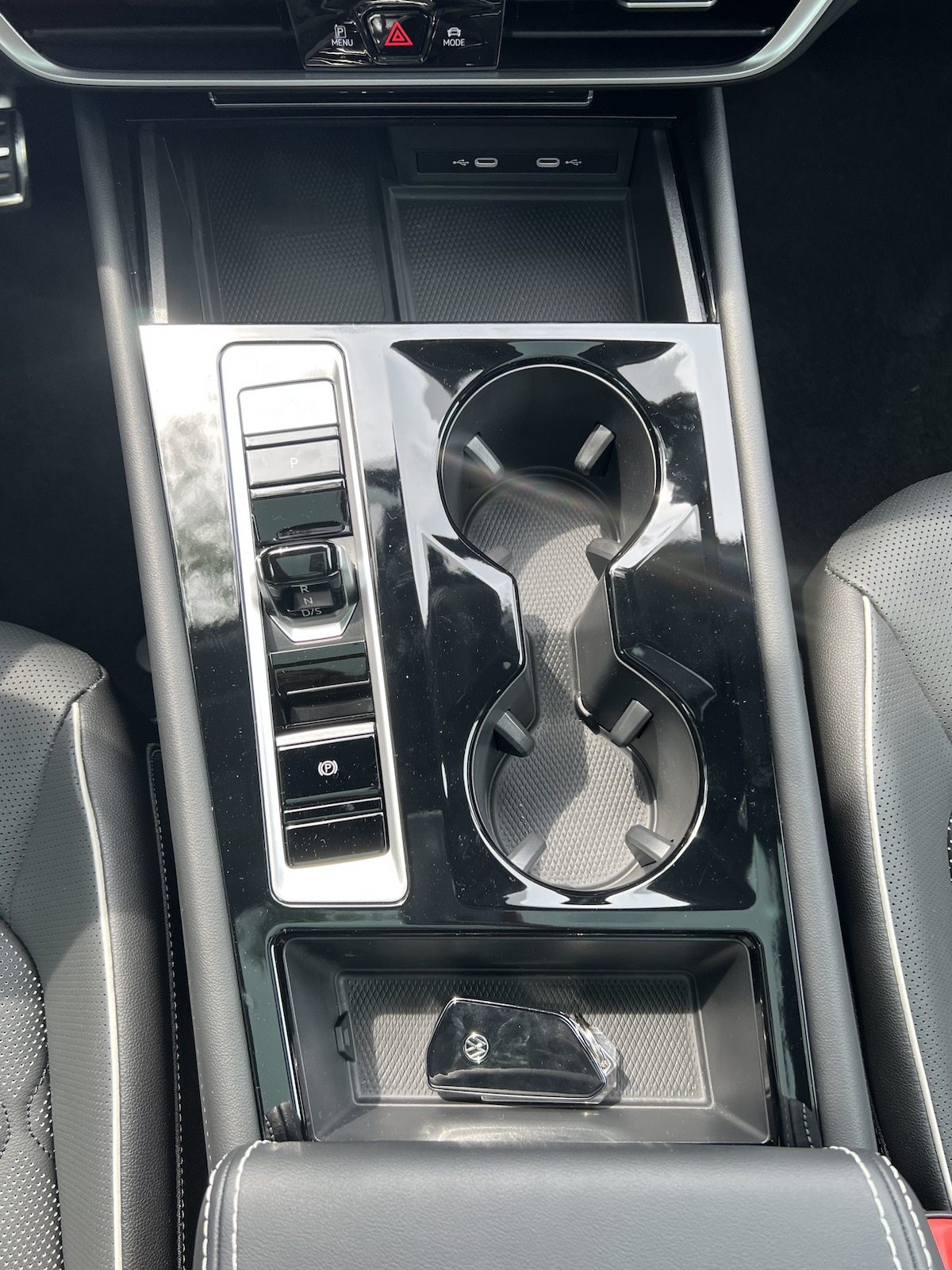 The New Center Console With A Toggle Gear Selector