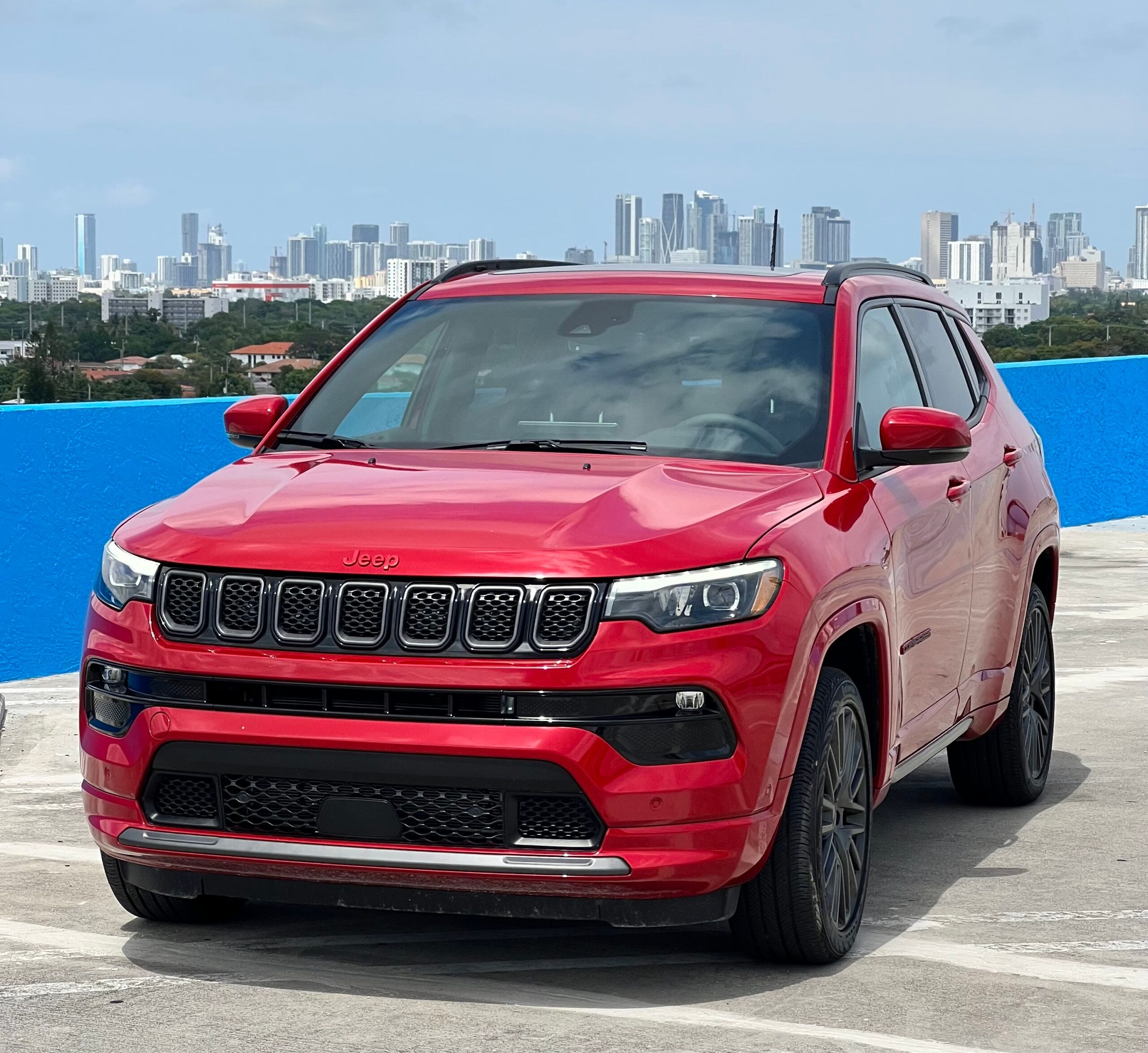 The new face of the 2023 Jeep Compass blends classic and modern elements