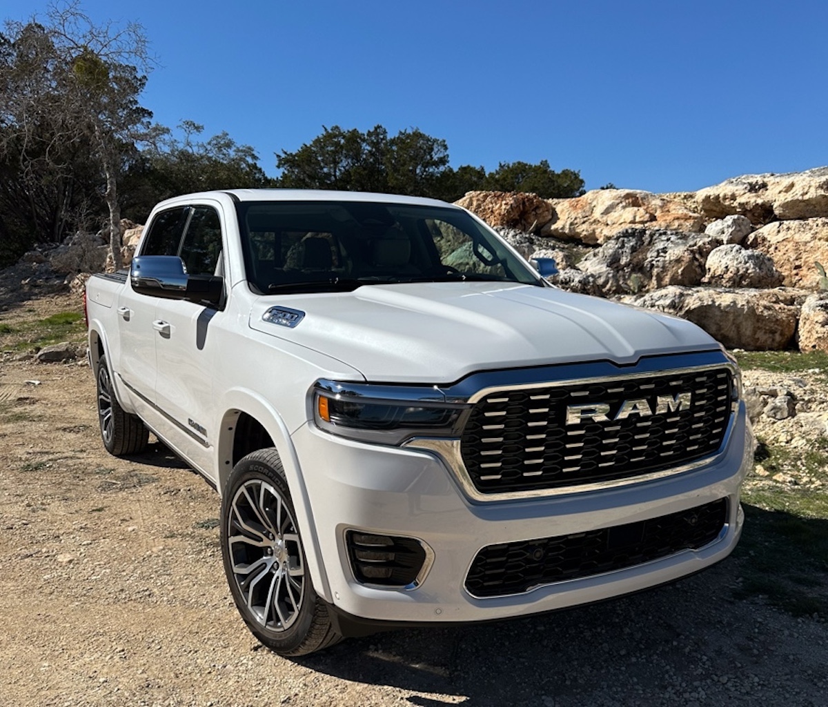 The New Wider Front Grille In The 2025 Ram 1500