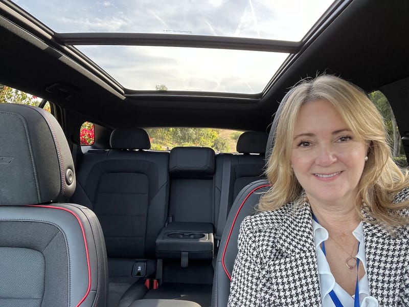 The Panoramic Sunroof In The Chevy Blazer Ev