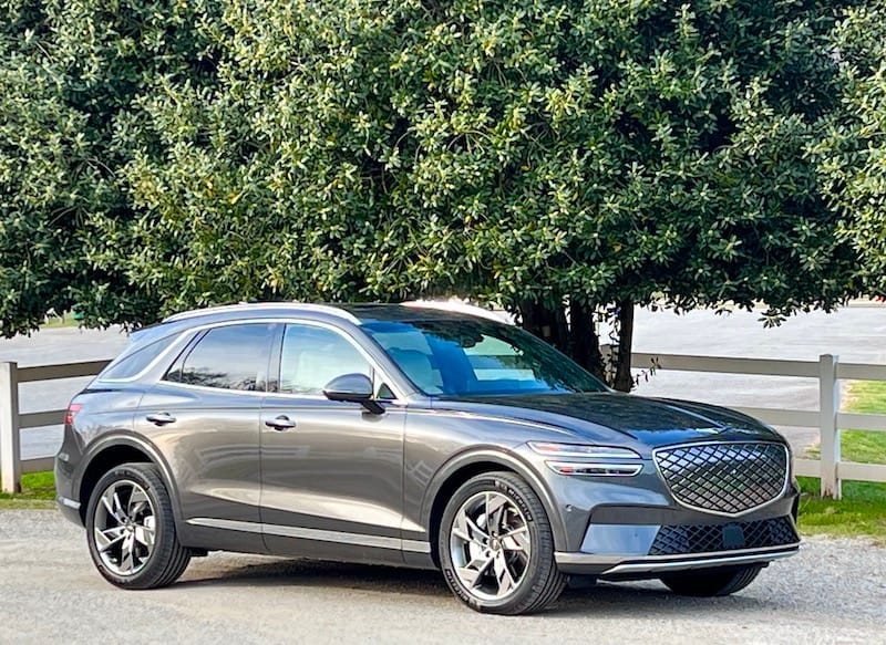 The Profile Of The Genesis Gv70 Doesn'T Give Away Its Electric Soul