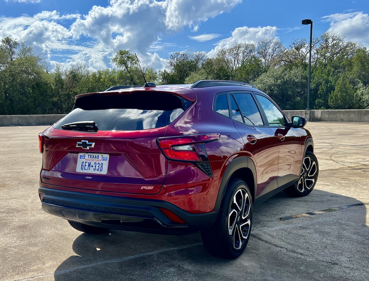 The Rear Of The 2024 Chevy Trax