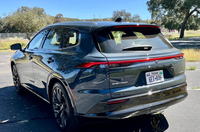 The Rear Of The 2025 Toyota Crown Signia