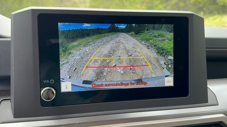 The Rear View Camera On The Toyota Tacoma For Overlanding Thanks To Ebay Motors