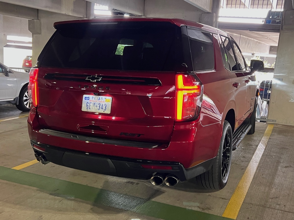 The Tahoe Rst'S Tail Lights