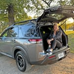 The Trunk Space In The 2024 Nissan Pathfinder.