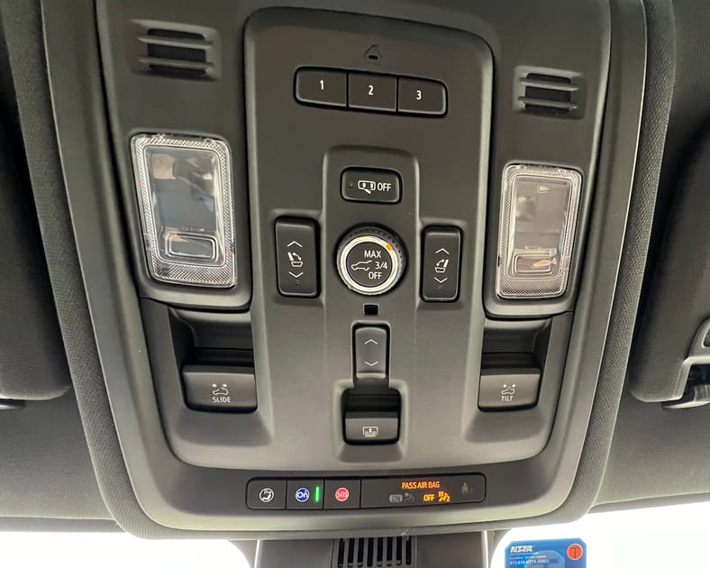 The Upper Console Is Where You'Ll Find A Button To Open The Center Console