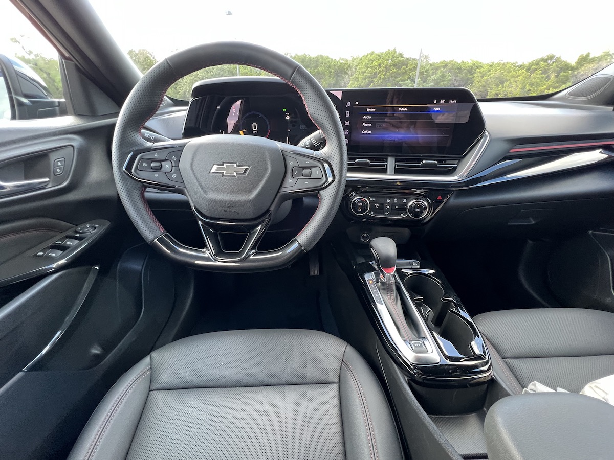 The View From The Drivers Seat In The 2024 Chevy Trax