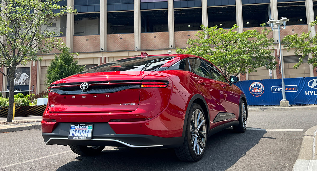 The Beautiful Back End Of The Toyota Crown. Photo: Kim S.