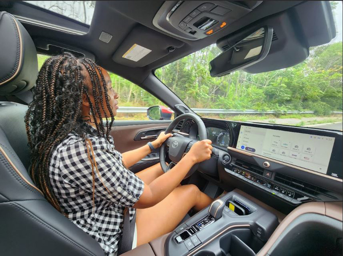 A Roomy Cabin And A Higher Driver'S Seat Made Driving The Toyota Crown A Breeze. Photo: Kim S.