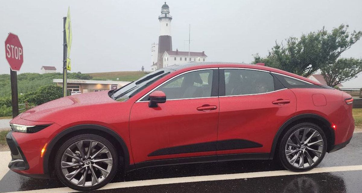 We Made It To Montauk Lighthouse! The Toyota Crown Compliments It Nicely! Photo: Kim S. 