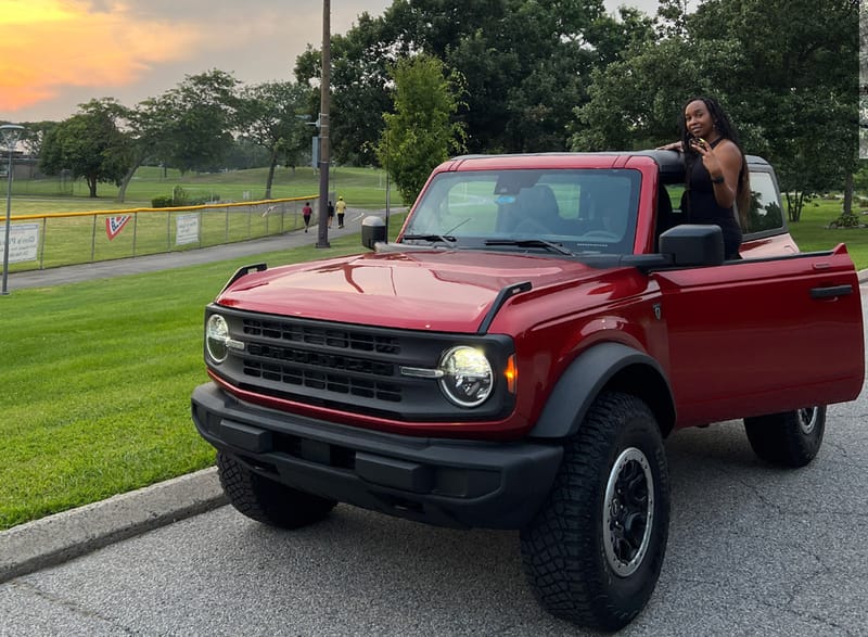 Manual Driving Ford Bronco