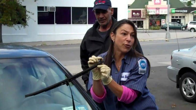 Check The Health Of Windshield Wipers. Photo: Audra Fordin 