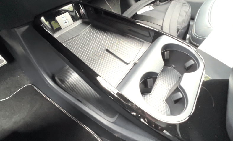 Center Console Storage In The Ford Mustang Mach-E Rally