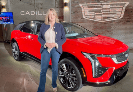 Scotty Reiss With The 2025 Cadillac Optiq