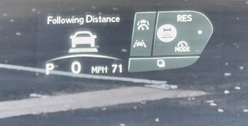 Head Up Display In The Lexus Nx Actually Shows You The Driver Assist Features Luxury Car