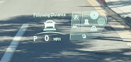 2023 Lexus Rx Head Up Display. May The 4Th Be With You On Star Wars Day. Photo: Scotty Reiss