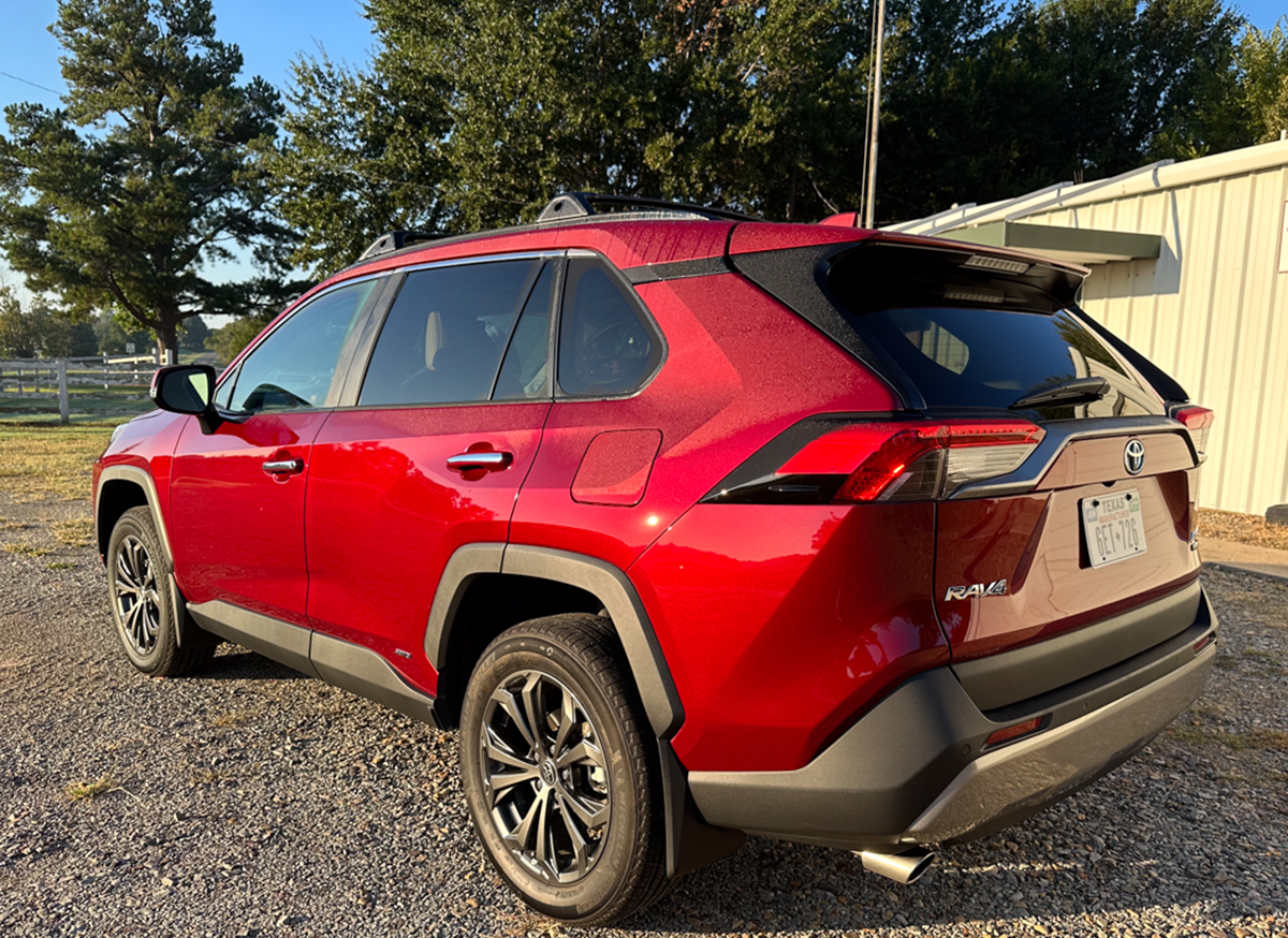 The Back End Of The Toyota Rav4 Photo Erica Mueller