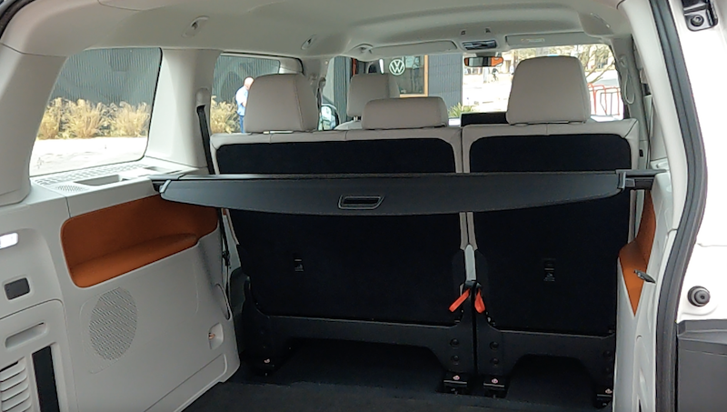 The Cargo Area In The Vw Id. Buzz