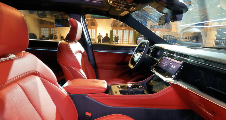 The Front Seat Of The Jeep Wagoneer S