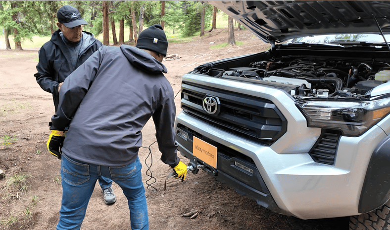 Toyota Tacoma Winch For Overlanding Thanks To Ebay Motors